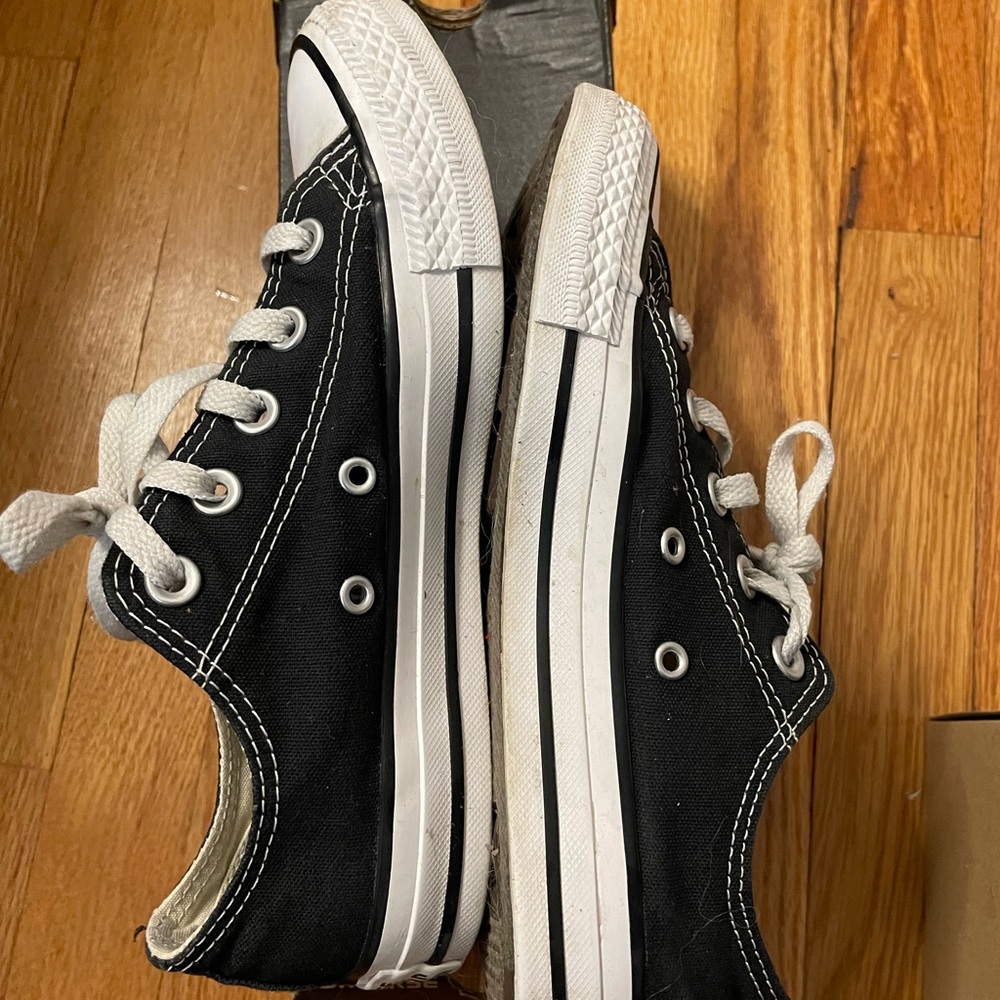 Converse All Star OX Black Sneaker - Picture 7 of 7